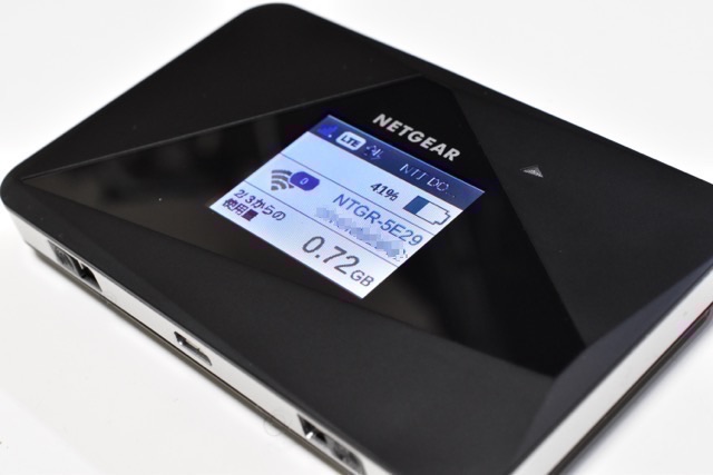 【レビュー】NETGEAR AirCard AC785モバイルルータは設定簡単！