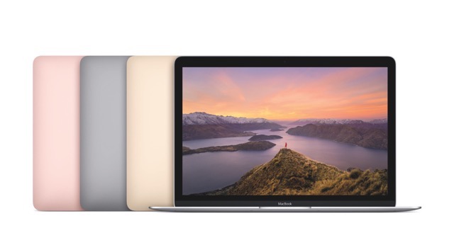 新型MacBook発売開始。ローズゴールド新登場！