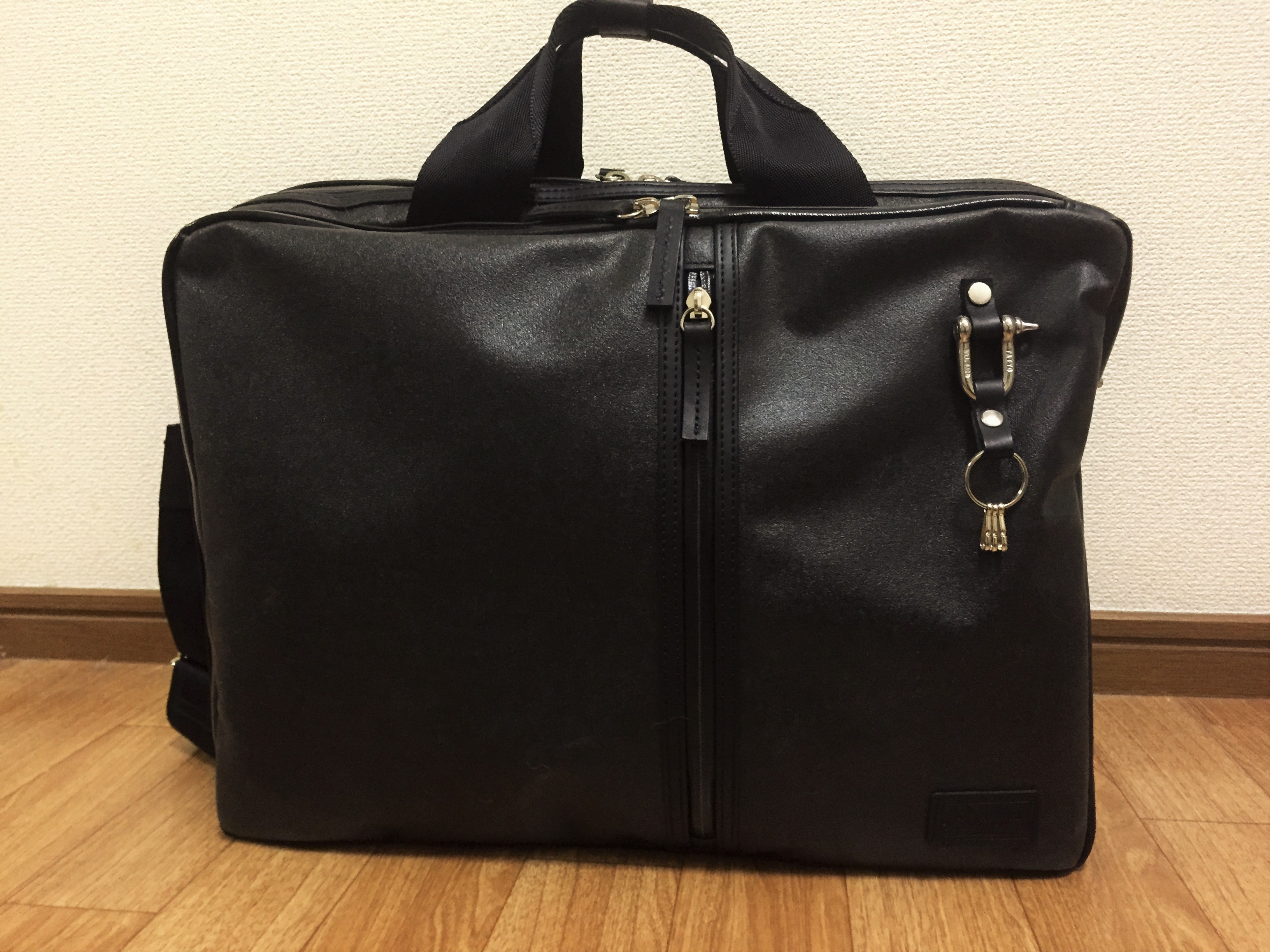 【レビュー】森野帆布3WAYバッグを1ヶ月使ってみて～ブリーフケースはビジネスで大活躍だ！