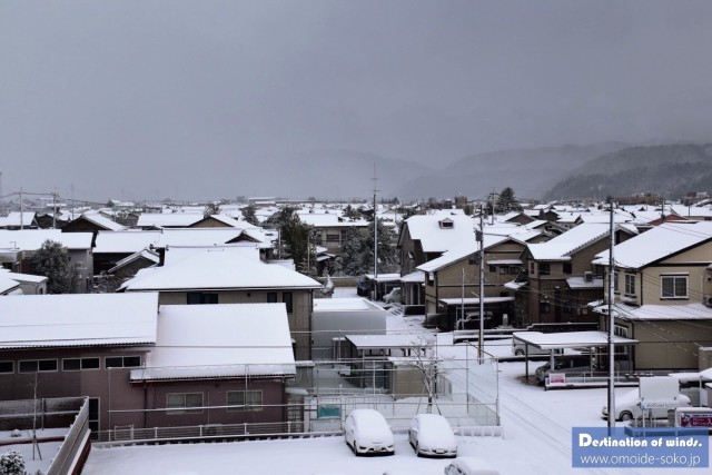 北陸の雪景色